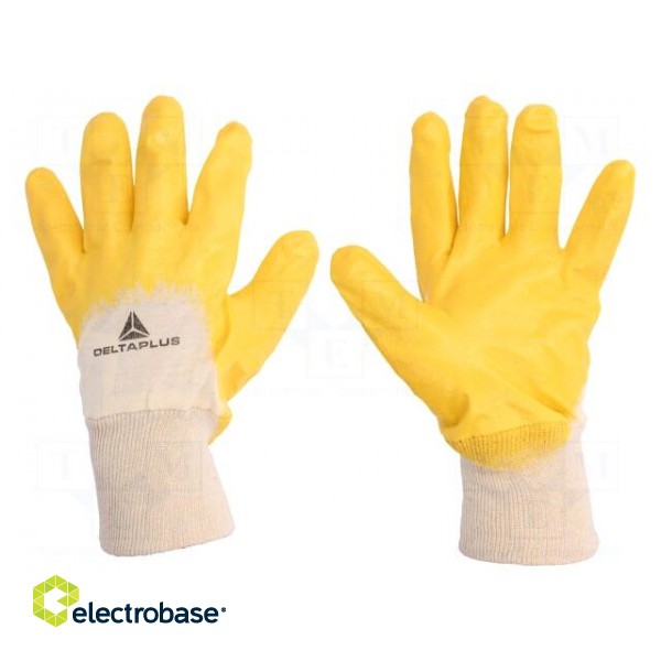Protective gloves | Size: 10 | Nitrile™ rubber | NI015
