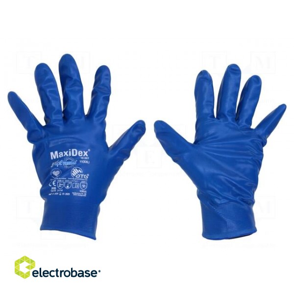 Protective gloves | Size: 11 | blue | MaxiDex®