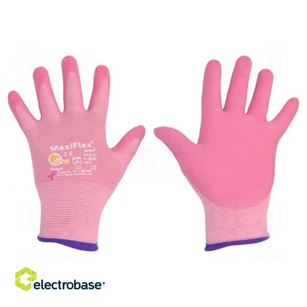 Protective gloves | Size: 5 | pink | MaxiFlex® Active™