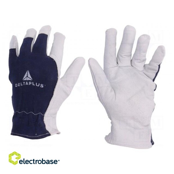 Protective gloves | Size: 7 | natural leather | CT402