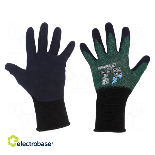 Protective gloves | Size: 7,S | polyamide,polyester | Comfort Lite