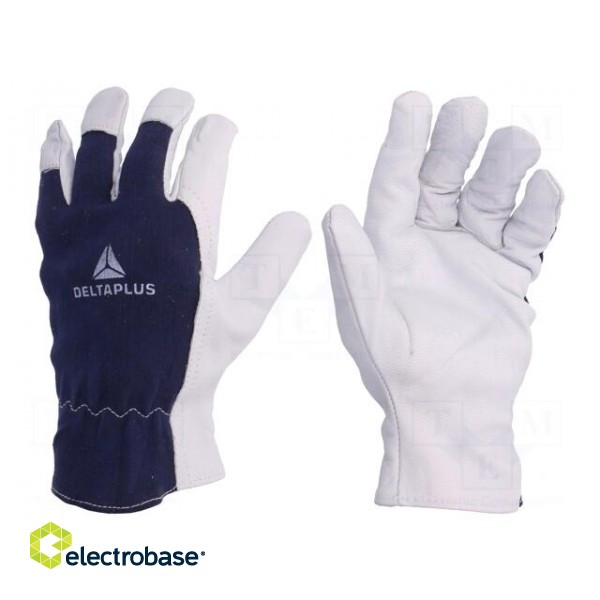 Protective gloves | Size: 8 | natural leather | CT402