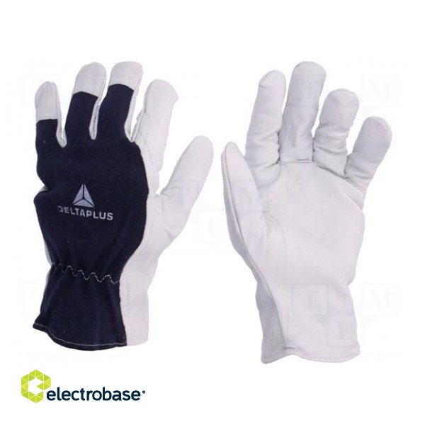 Protective gloves | Size: 9 | natural leather | CT402