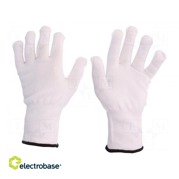 Protective gloves | Size: 9 | polyamide,fabric | PM159