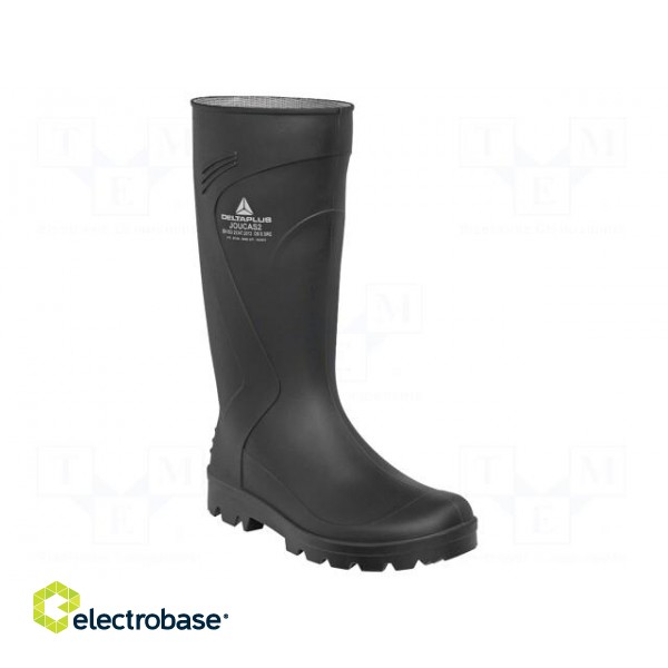 Boots | Size: 45 | black | PVC | bad weather,slip,temperature