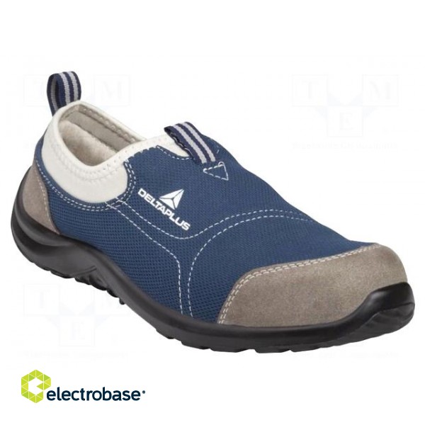 Shoes | Size: 38 | grey-blue | cotton,polyester | with metal toecap