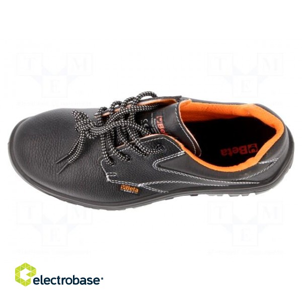 Shoes | Size: 45 | black | leather | with metal toecap | 7241EN paveikslėlis 2