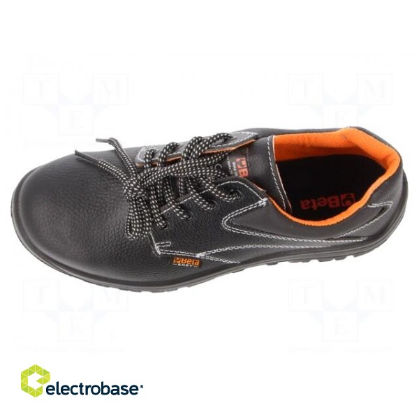 Shoes | Size: 46 | black | leather | with metal toecap | 7241EN фото 2
