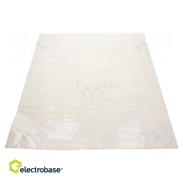 Layer pad | Width: 0.6m | L: 0.76m | white | Clean-Step | Thk: 6.5mm