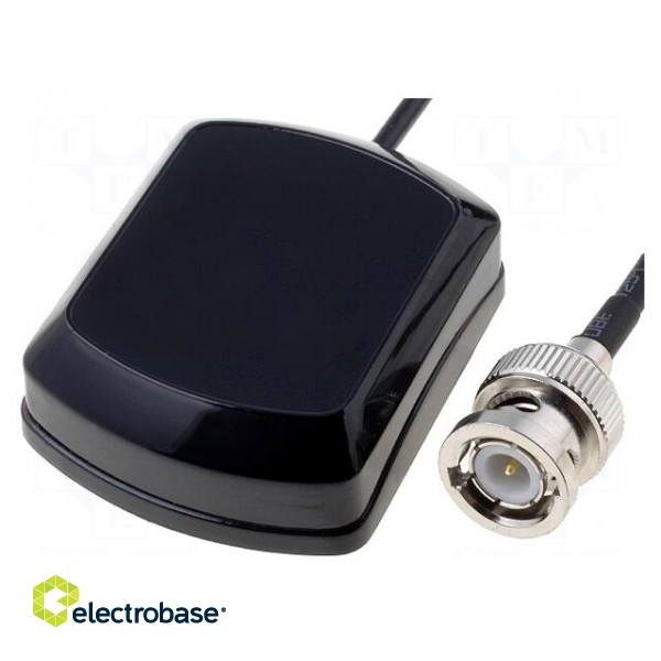 Antenna | inner | GPS | BNC-B | plug | Garmin | Len: 5m | magnet | 2.4÷5VDC image 1