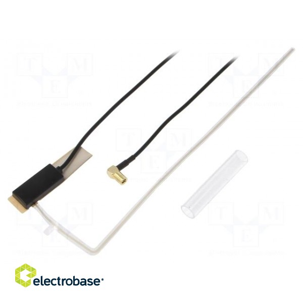 Antenna | DAB | Colour: black | 9÷16VDC | Kind: RG174 | 17dBi | -20÷80°C image 1