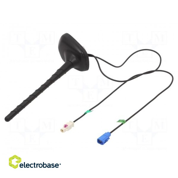 Antenna | car top | 0.2m | AM,FM,GPS | with amplifier | 0.45m фото 3
