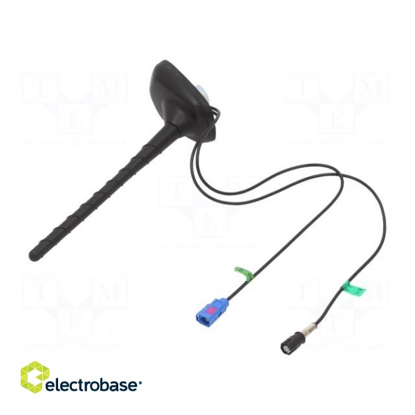Antenna | car top | 0.2m | AM,FM,GPS | with amplifier | 0.45m image 2