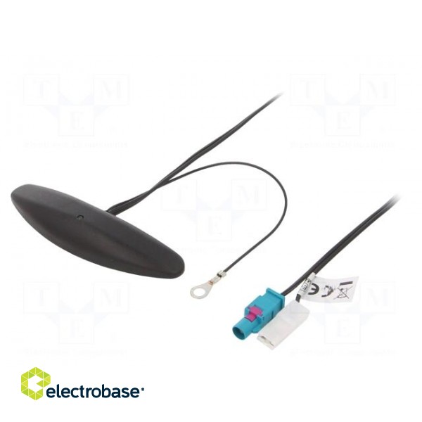 Antenna | inner | AM,FM | universal,with amplifier | 0.25m | black image 1