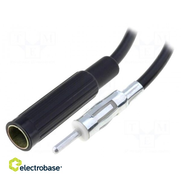 Extension cable for antenna | DIN socket,DIN plug | 0.75m