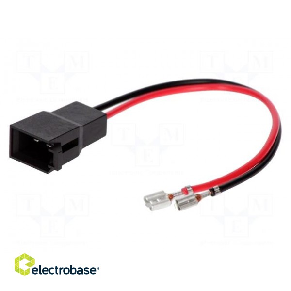 Loudspeaker connector adapter | Opel,Renault,Seat,VW,Vauxhall