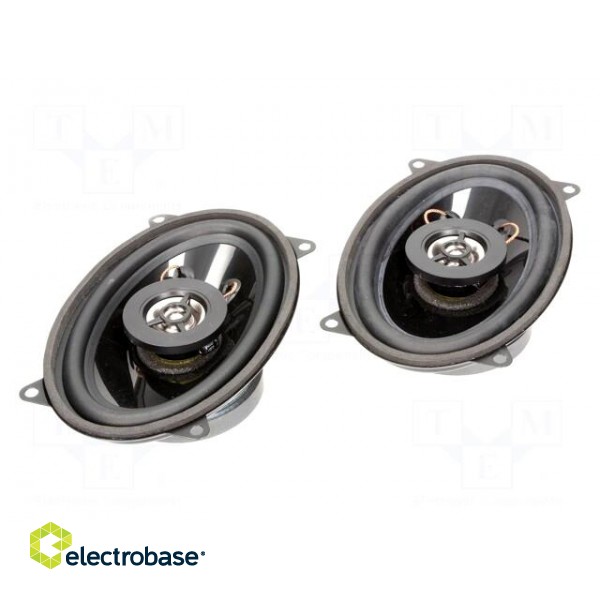 Car loudspeakers | two-way | 95x155mm | 100W | 80÷20000Hz | 4Ω | 43mm