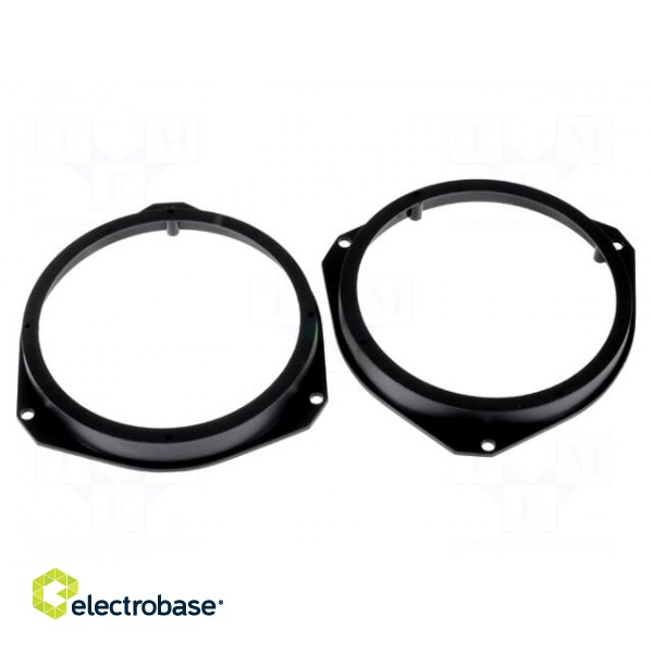 Speaker adapter | 165mm | Citroën Jumper front doors