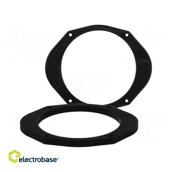 Spacer ring | MDF | 165mm | Fiat | impregnated фото 3