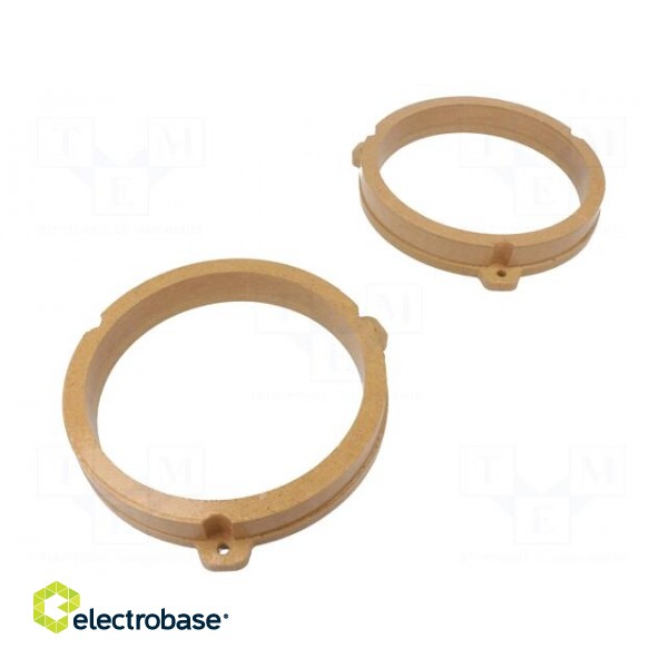 Spacer ring | MDF | 165mm | Fiat | impregnated,varnished | 2pcs.