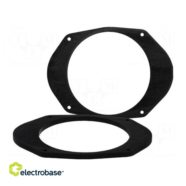 Spacer ring | MDF | 165mm | Ford | impregnated image 3
