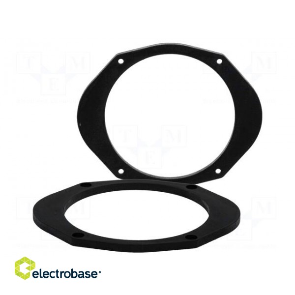 Spacer ring | MDF | 165mm | Ford | impregnated | 2pcs. image 3