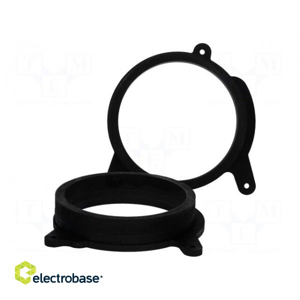 Spacer ring | MDF | 165mm | Mercedes | impregnated | 2pcs. image 3