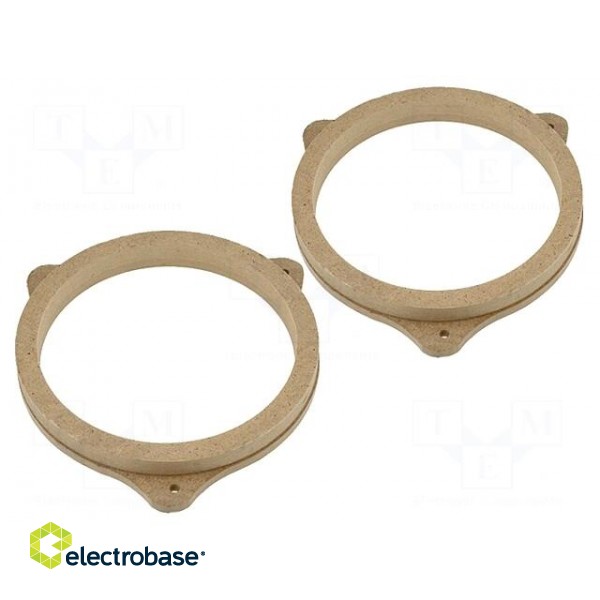 Spacer ring | MDF | 165mm | Rover | impregnated,varnished | 2pcs.