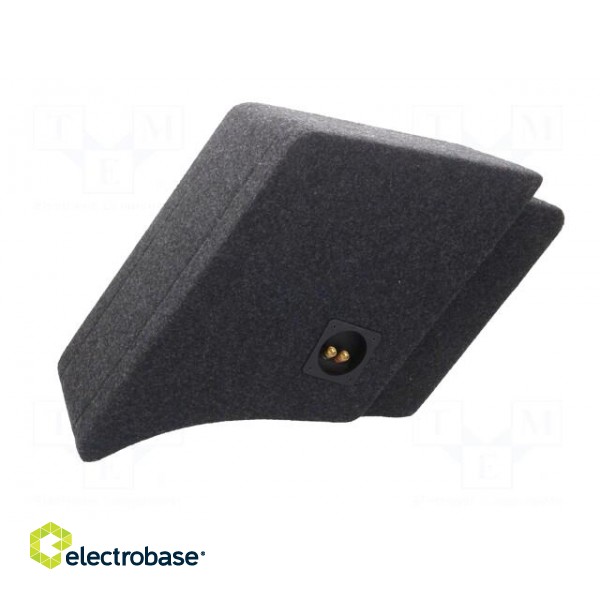 Car loudspeaker enclosure | MDF | black melange | textil | 15l | 250mm image 6