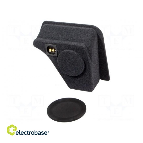 Car loudspeaker enclosure | MDF | black melange | textil | 200mm image 3