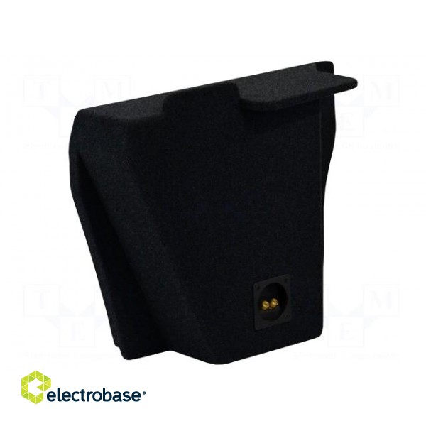 Car loudspeaker enclosure | MDF | black melange | textil | 17l | 250mm image 2