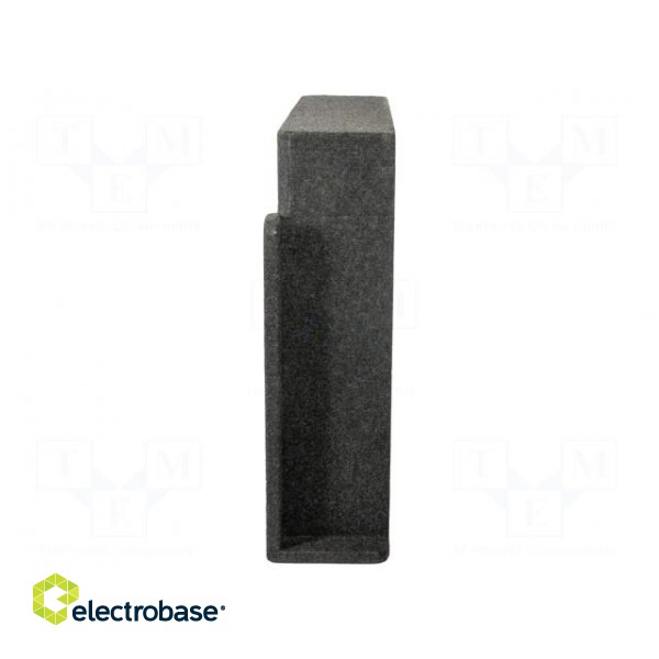 Car loudspeaker enclosure | MDF | black melange | textil | 3x200mm image 3