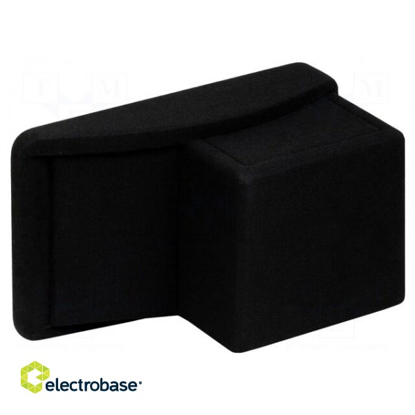 Car loudspeaker enclosure | MDF | black | textil | 250mm | Audi | 15l image 2