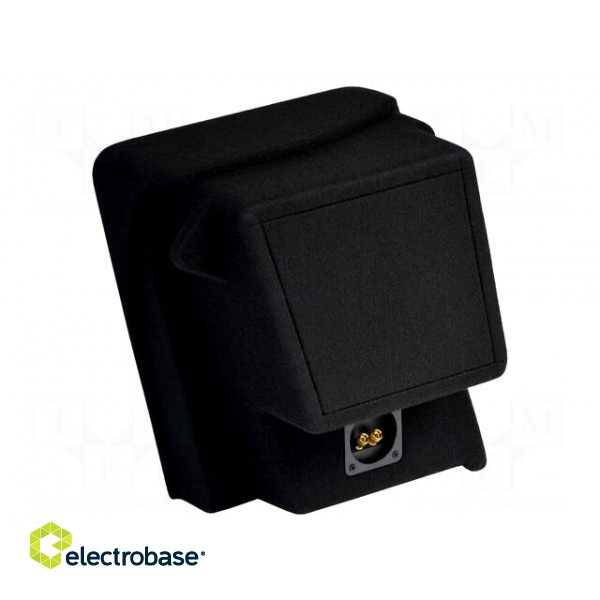Car loudspeaker enclosure | MDF | black | textil | 20l | 250mm | 286mm image 2