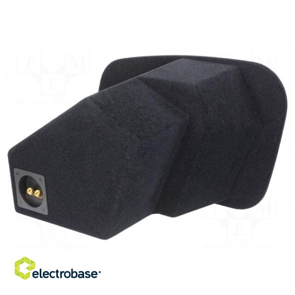 Car loudspeaker enclosure | MDF,fabric | black | textil | 15l | 250mm image 2