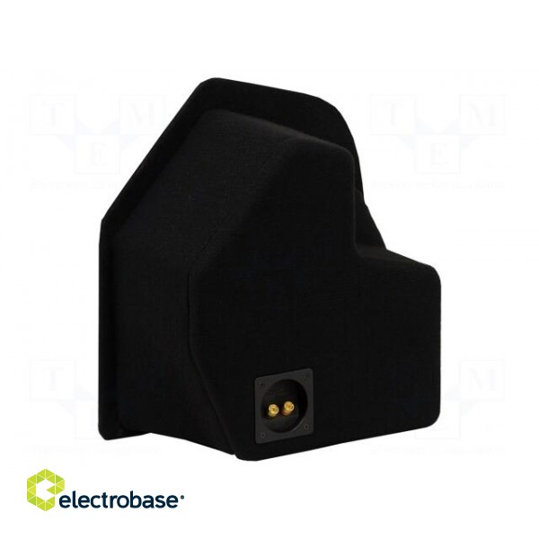 Car loudspeaker enclosure | MDF | black | textil | 15l | 250mm | 272mm paveikslėlis 3