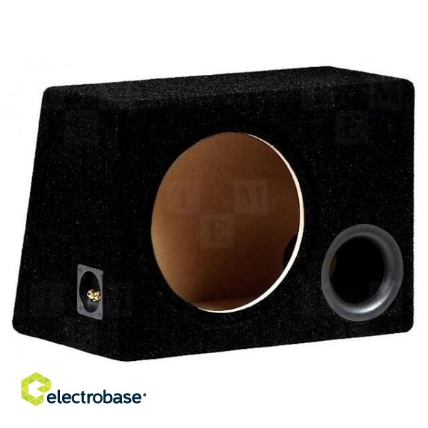 Car loudspeaker enclosure | MDF | black | textil | 50l | 300mm image 1