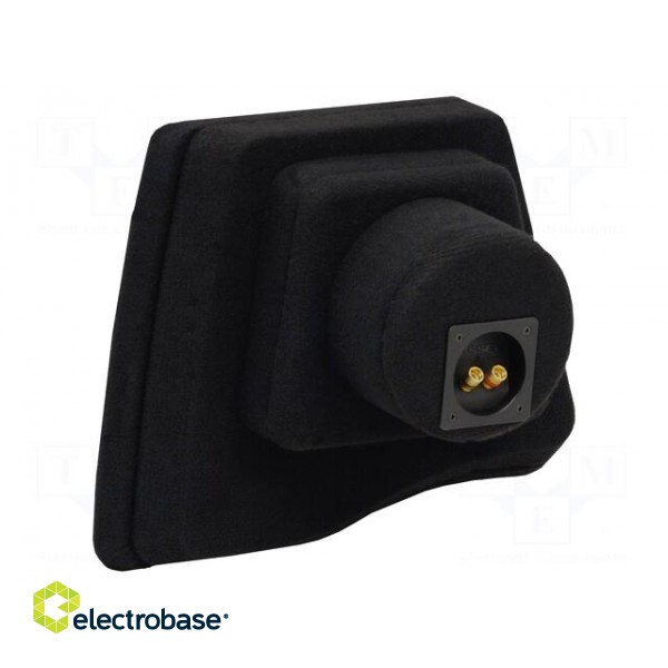 Car loudspeaker enclosure | MDF | black | textil | 200mm | Kia | 8l image 2