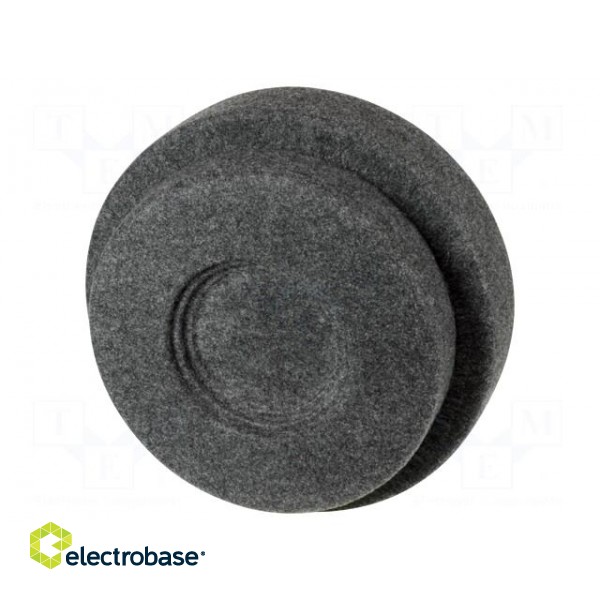 Car loudspeaker enclosure | MDF | gray melange | textil | 250mm | 15l image 3