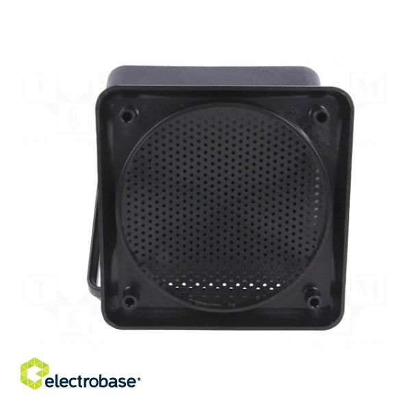Car loudspeaker enclosure | plastic | black | 87mm paveikslėlis 5