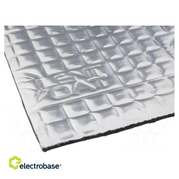 Damping mat | extra | Mat: aluminium foil,butyl rubber