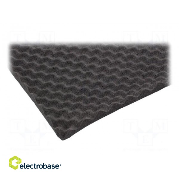 Damping mat | polyurethane | 600x1000x15mm