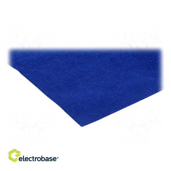 Upholstery cloth | 1500x700x3mm | blue | self-adhesive paveikslėlis 1