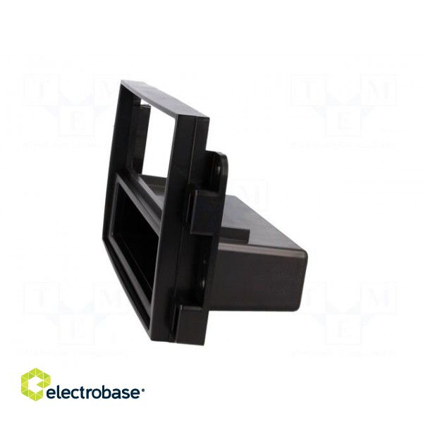 Radio mounting frame | Chevrolet | 2 ISO | black фото 3
