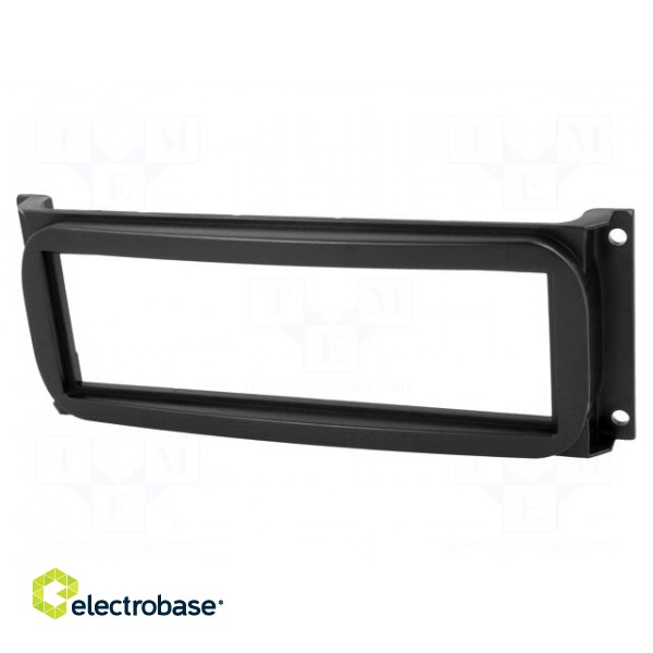Radio mounting frame | Chrysler | 1 DIN | black image 1