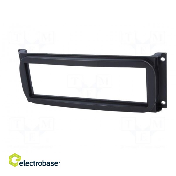 Radio mounting frame | Chrysler | 1 DIN | black фото 2