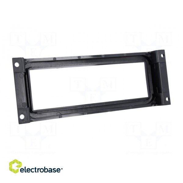 Radio mounting frame | Chrysler | 1 DIN | black image 5