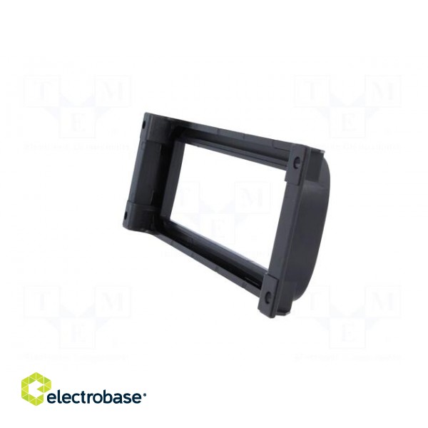 Radio mounting frame | Chrysler | 1 DIN | black фото 7