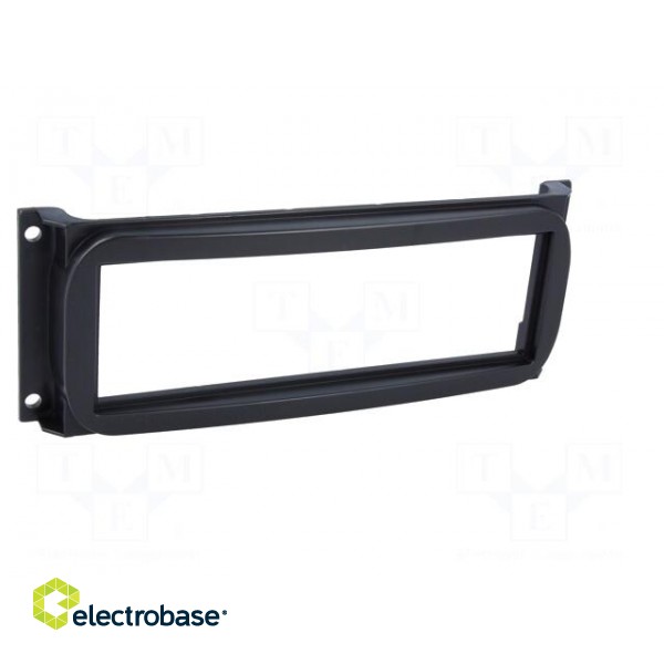 Radio mounting frame | Chrysler | 1 DIN | black image 9