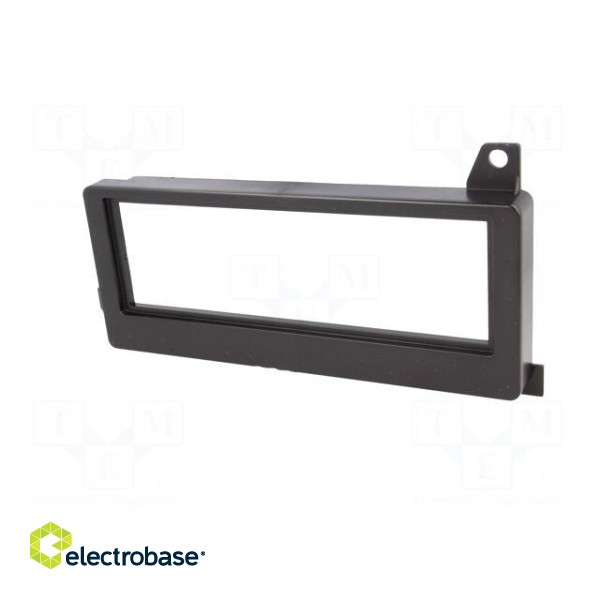 Radio mounting frame | Chrysler,Dodge | 1 DIN | black фото 2
